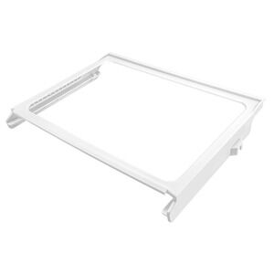 W11368751 W10905531 Refrigerator Crisper Drawer Cover Shelf Frame(No Glass)